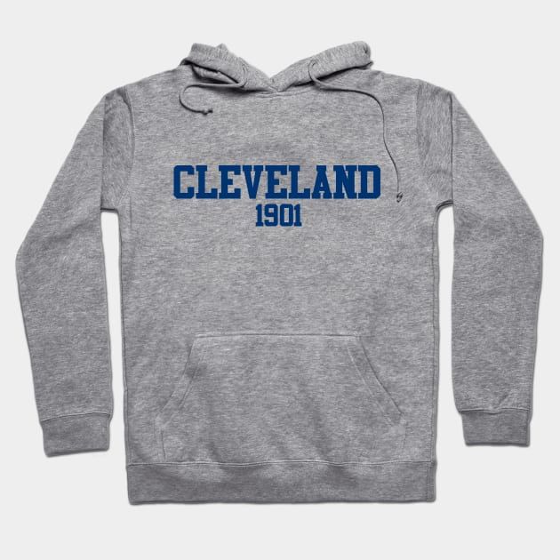 Cleveland 1901 Hoodie by GloopTrekker